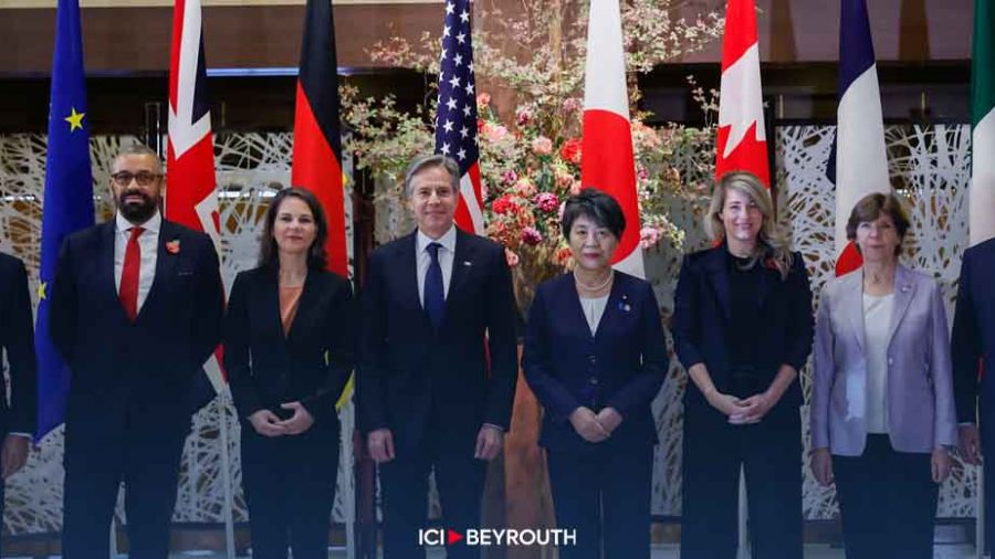Le G7 appelle à une pause humanitaire à Gaza et met en garde l'Iran