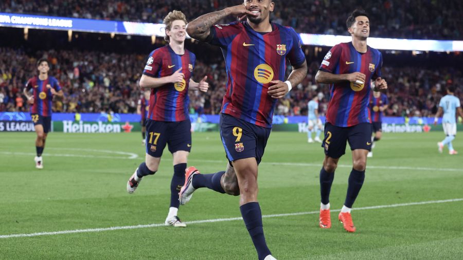 Ligue des champions: le PSG et Barcelone cartonnent d'entrée