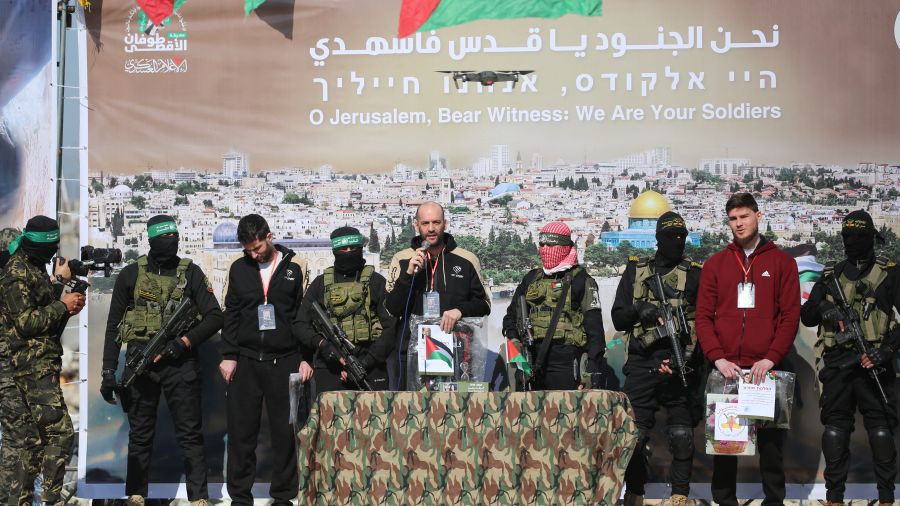 Nouvelle libération de trois otages israéliens contre des détenus palestiniens