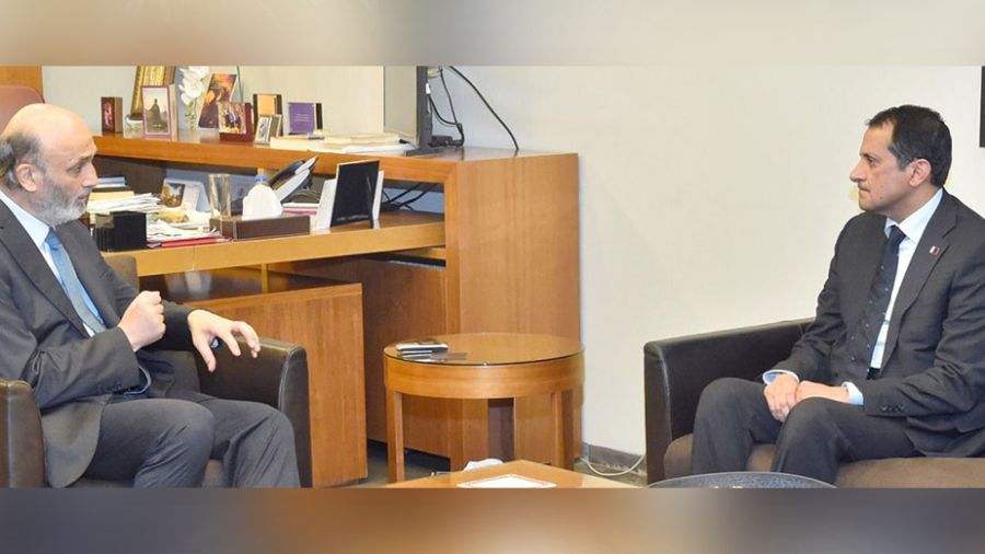 L’ambassadeur du Qatar chez Geagea
