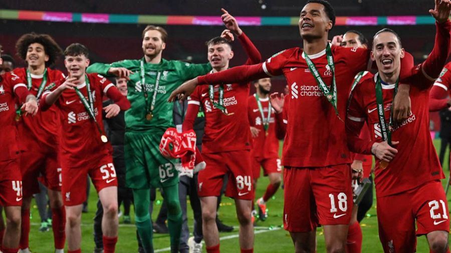 Angleterre: Klopp et Liverpool s'offrent la Coupe de la Ligue