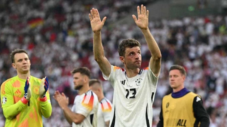 Foot: l'Allemand Thomas Müller annonce prendre sa retraite internationale