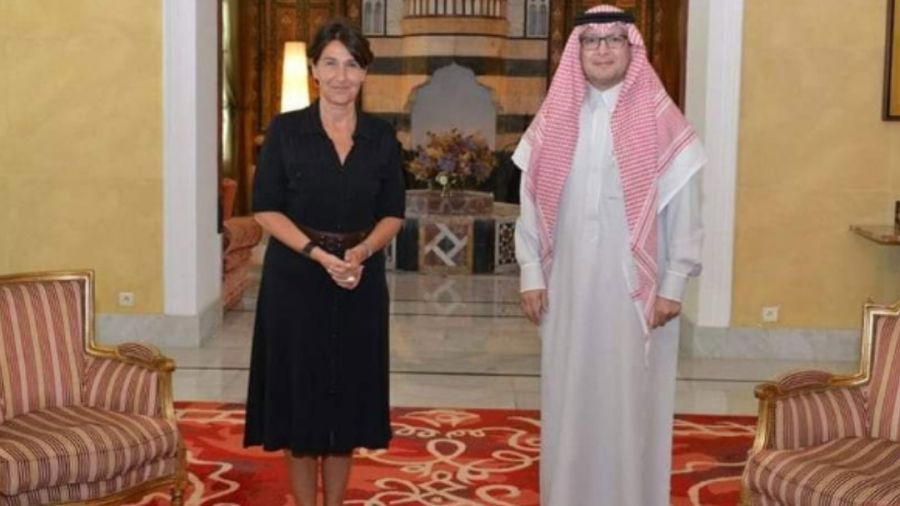 Entretien Boukhari-Grillo au sujet de l’aide au Liban