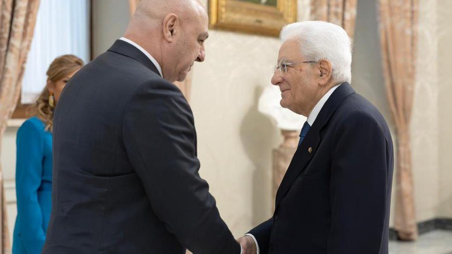 À Rome, le président Aoun s'entretient avec Mattarella et Meloni