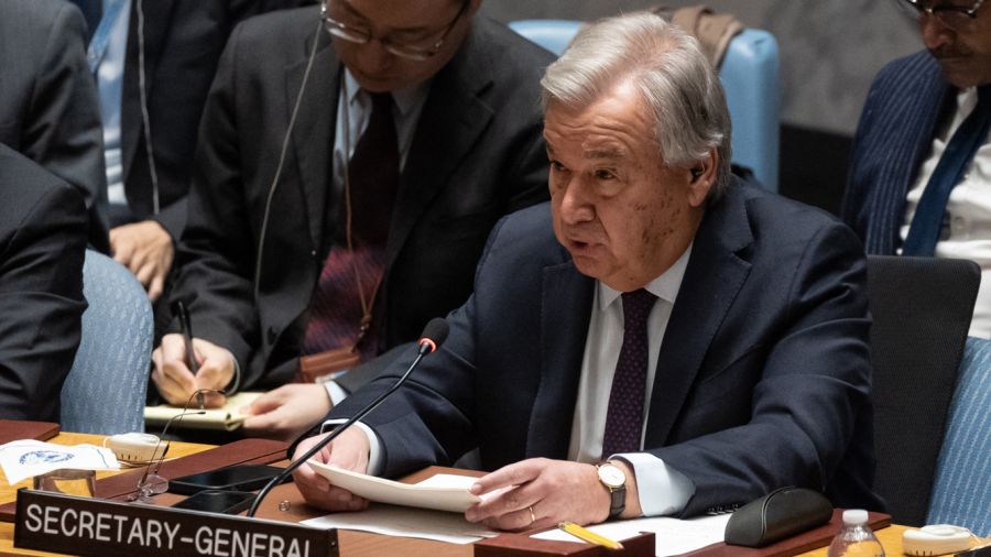 Guterres met en garde Netanyahou contre l'interdiction de l'Unrwa dans les territoires palestiniens