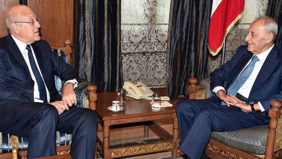 Réunion Berry-Mikati: trois questions discutées à Aïn el-Tiné
