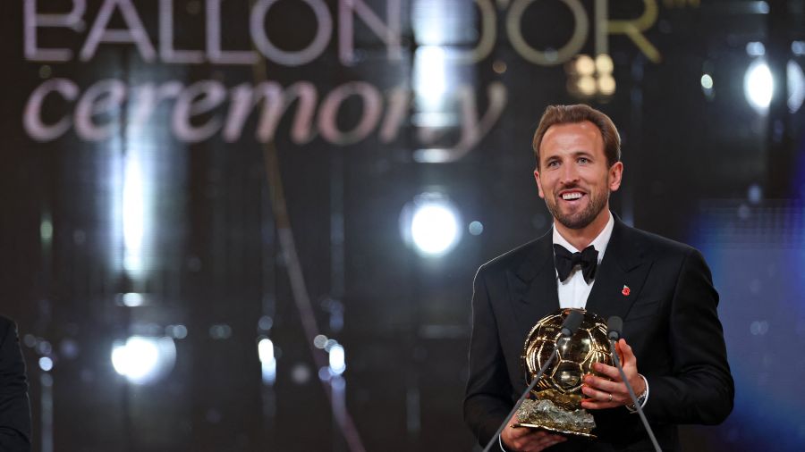 Ballon d'Or: Harry Kane sacré à domicile