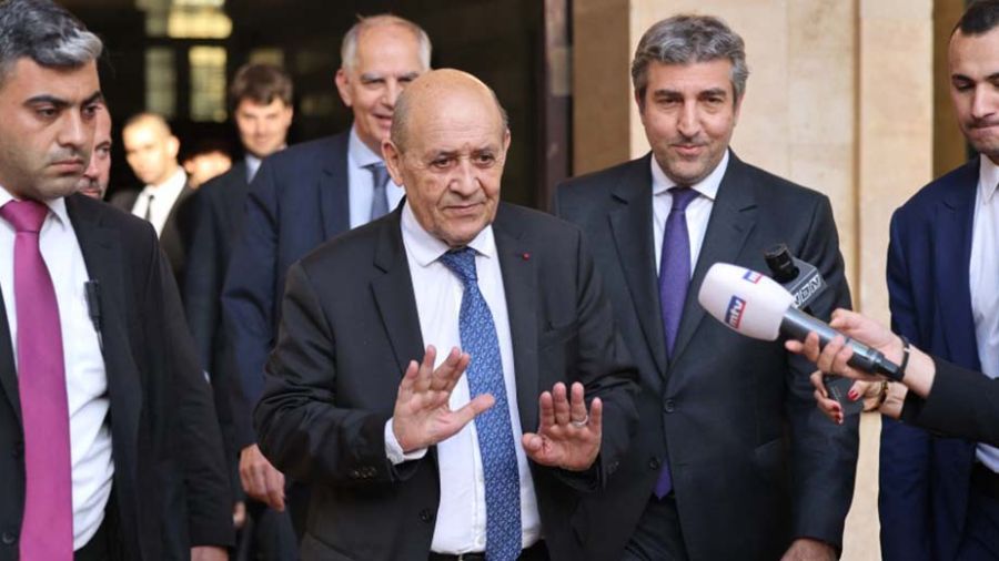 Présidentielle: L’opportunité d’«échanges parlementaires» préalables au cœur des entretiens de Le Drian 