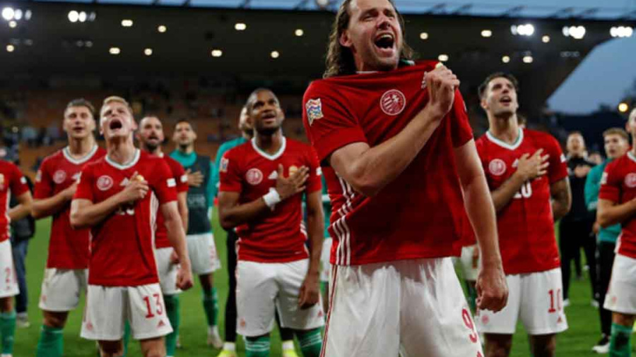 L'Angleterre sombre face à la Hongrie