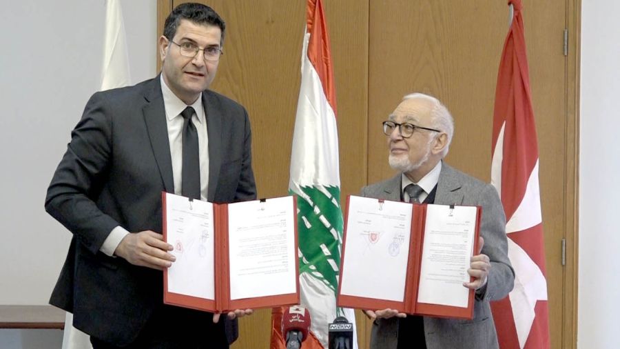 Protocole de coopération entre le ministère de l'Agriculture et l'Association libanaise des chevaliers de Malte 