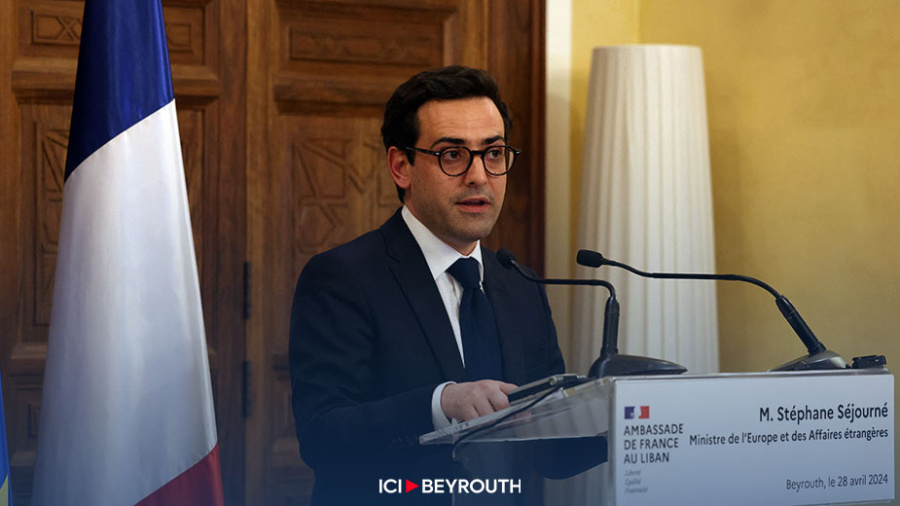 Stéphane Séjourné : Préserver le Liban est une priorité pour la France