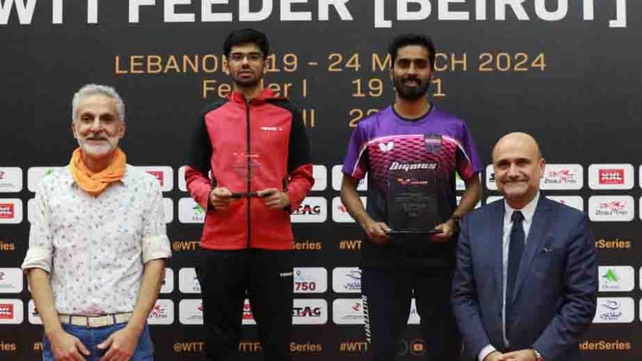 Clôture du tournoi international de tennis de table de Beyrouth