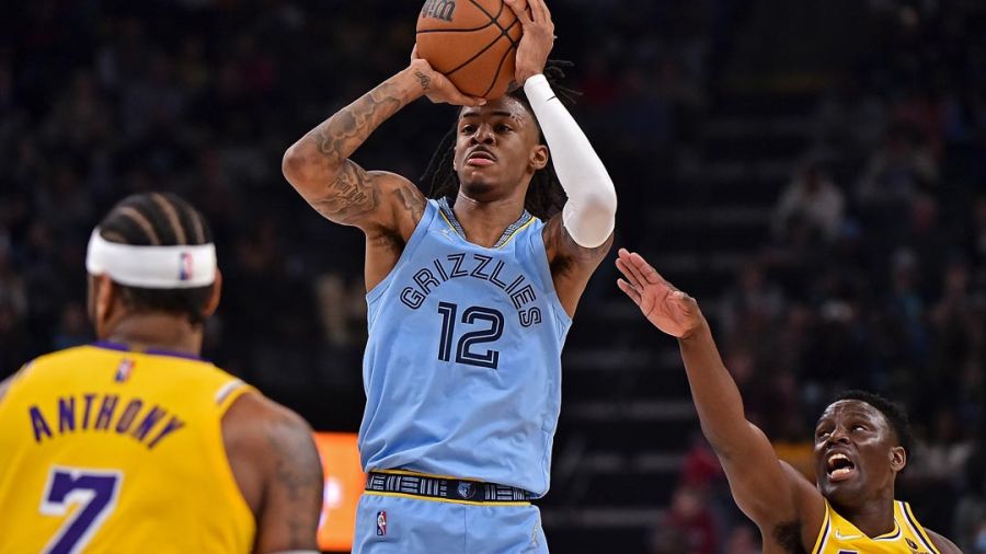 NBA: Morant enfonce les Lakers, les Suns égalent les Warriors