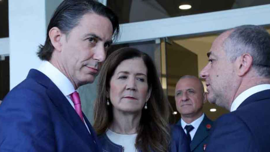 Bou Saab rencontre Hochstein à Rome