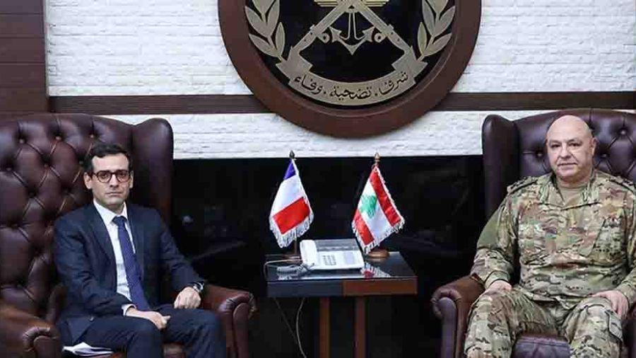 La 1701 et l'armée au cœur des entretiens de Séjourné à Beyrouth
