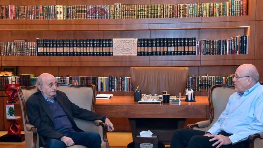 Joumblatt chez Mikati