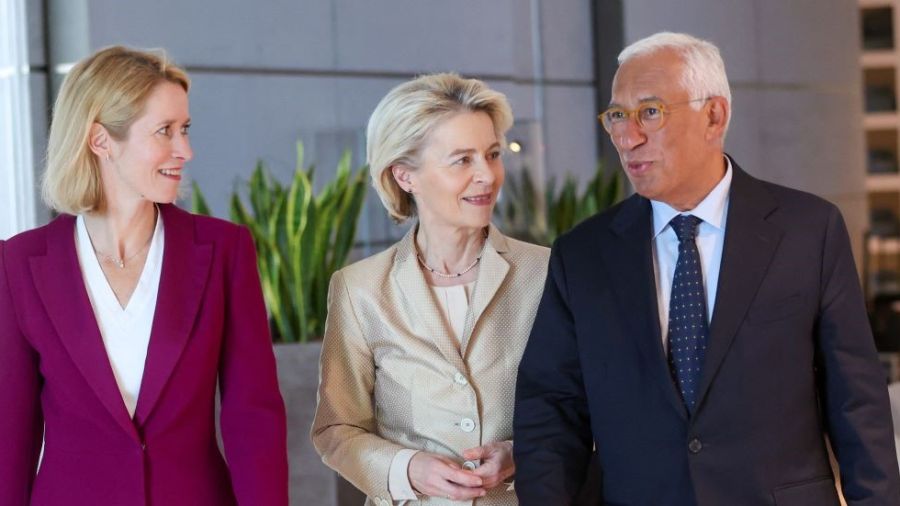 Les nouveaux dirigeants de l'UE en visite à Kiev pour leur premier jour de mandat