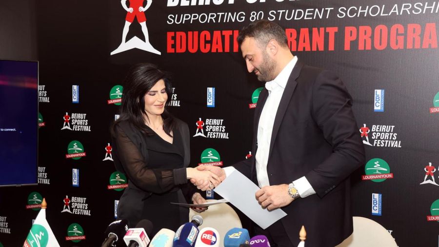 Beirut Sports Festival: Karim Andari met 4 milliards de livres au service de 80 élèves via «Loubnaniyoun»