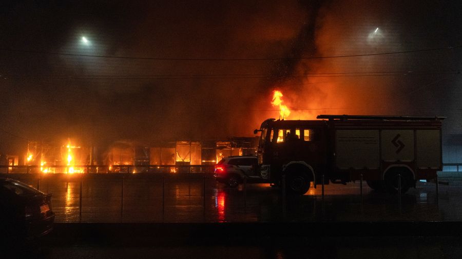 Ukraine: des explosions entendues à Kiev lors d'une alerte aérienne