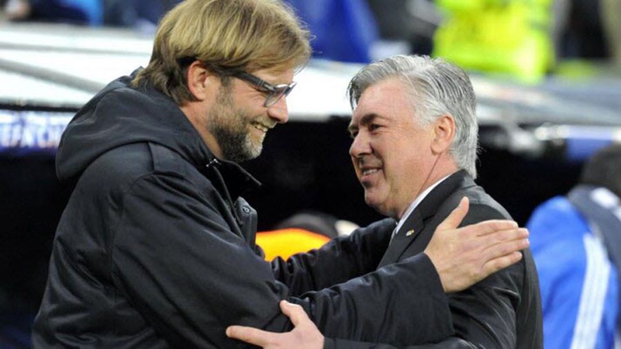Klopp contre Ancelotti, détonnant contre débonnaire