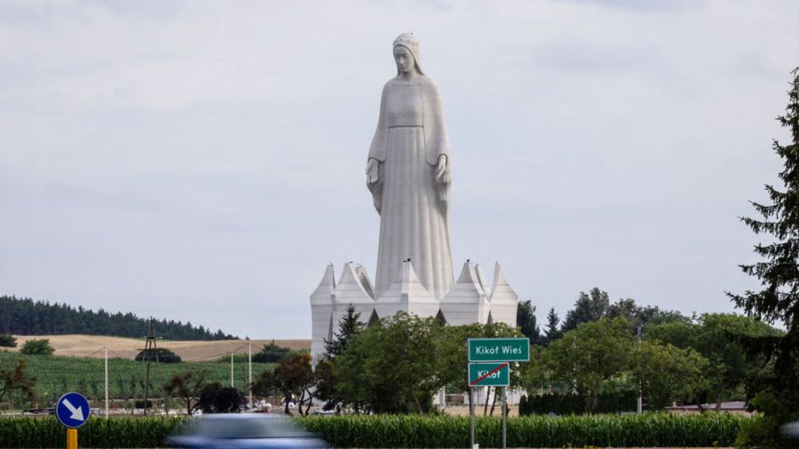 La plus haute statue mariale d'Europe inaugurée en Pologne