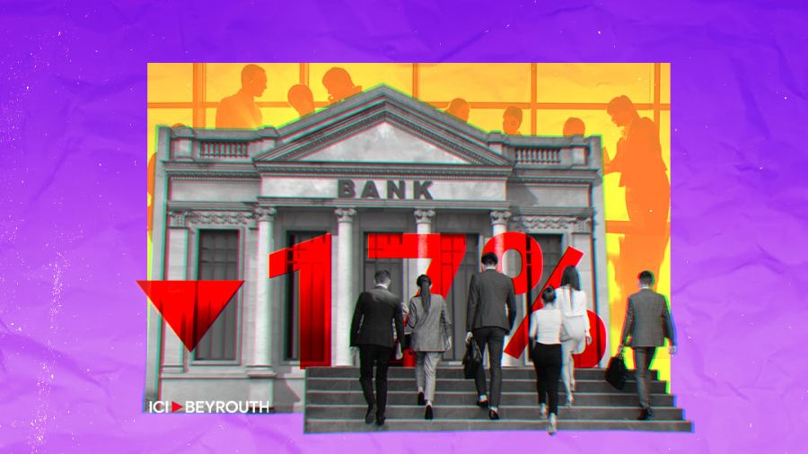 Le nombre des employés de banques est tombé à -17% fin 2021