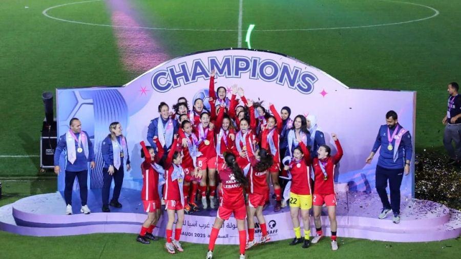 Football: les Libanaises princesses de l’Asie de l’Ouest