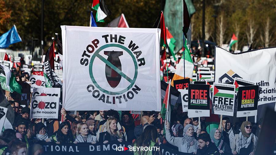 Gaza: 300.000 personnes rassemblées à Londres pour un cessez-le-feu
