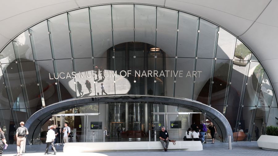 George Lucas dévoile une galaxie d'œuvres d'art dans son nouveau musée de Los Angeles