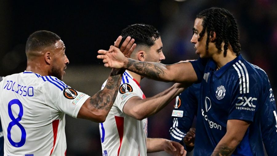 Ligue Europa: Lyon arrache le nul face à Manchester United dans un match fou