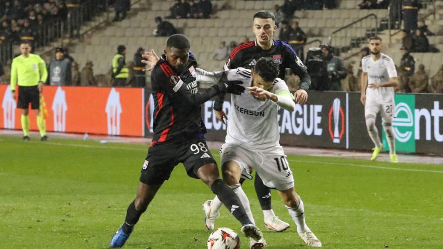 Ligue Europa: Lyon donne une leçon de réalisme à Qarabag