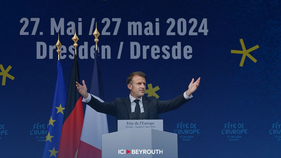 Macron met en garde l'Europe contre le «vent mauvais» de l'extrême droite