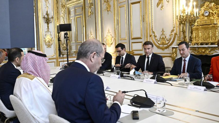 Discussions entre Macron et des responsables arabes sur Gaza