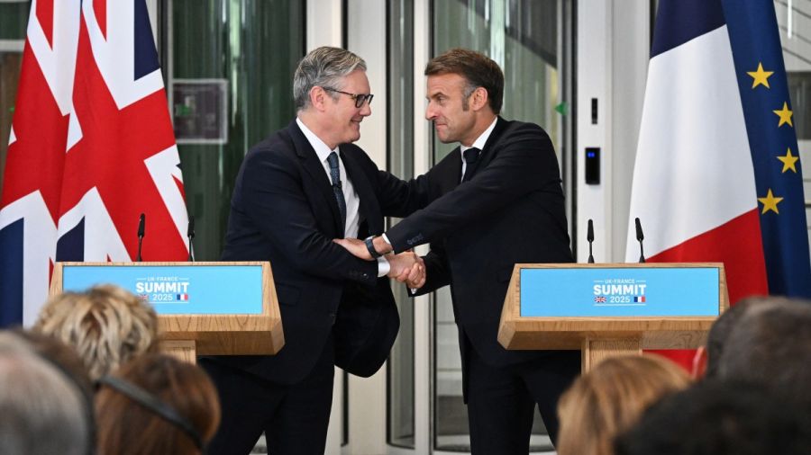 Macron appelle à une reconnaissance commune de la Palestine par Paris et Londres
