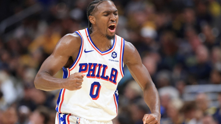 NBA: premier succès des 76ers, grâce à 45 points de Maxey