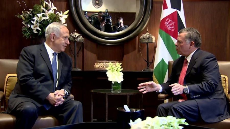 Le roi Abdallah reçoit le Premier ministre israélien à Amman