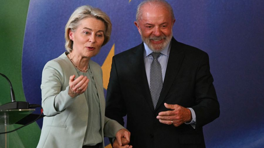 À Rio, Lula et von der Leyen célèbrent l’accord commercial UE-Mercosur