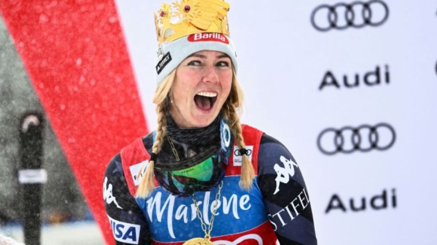 Ski alpin: Shiffrin dépasse Vonn et fond sur Stenmark