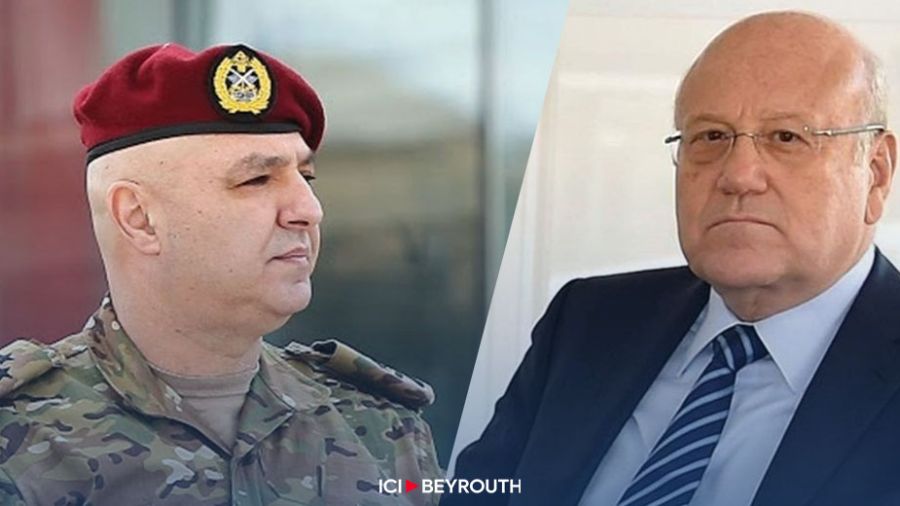 Mikati et Joseph Aoun seront reçus vendredi à l'Élysée
