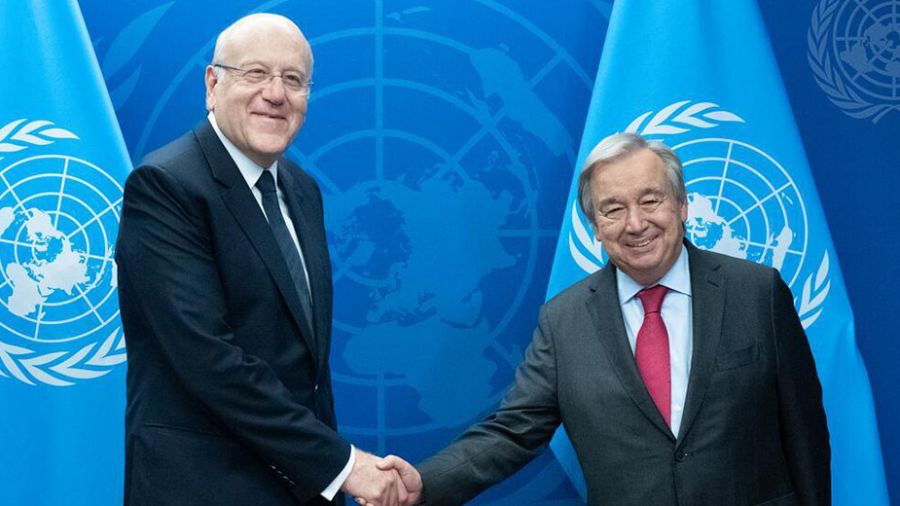 Guterres à Mikati: Pour la formation rapide d'un gouvernement