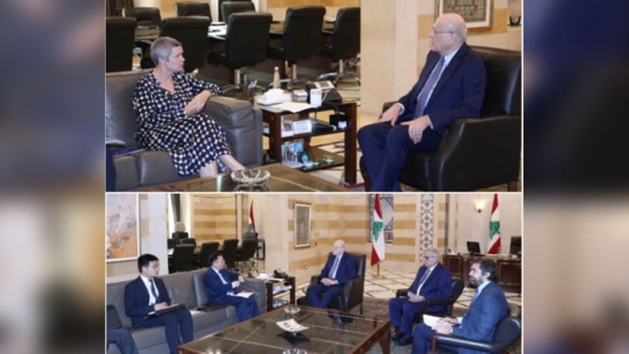 Réunions diplomatiques au Sérail: Mikati réaffirme son attachement à la 1701
