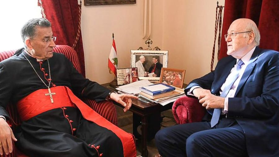 Mikati, à Bkerké, s’emploie à rassurer Raï