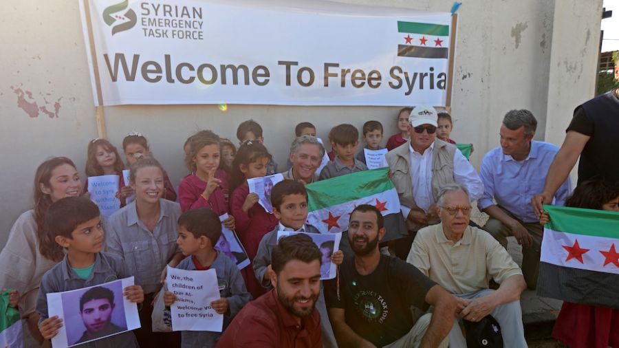 Syrie: trois membres du Congrès américain en zone rebelle
