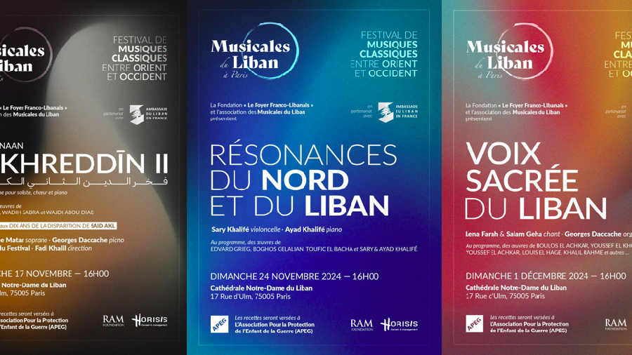 Les Musicales du Liban: trois concerts pour la culture et la solidarité