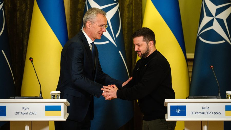 Le patron de l'Otan réaffirme son soutien aux conditions de Kiev