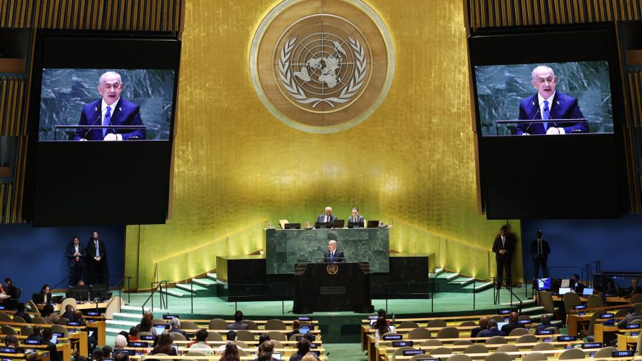 Netanyahou annonce à l'ONU la poursuite des opérations contre le Hezbollah