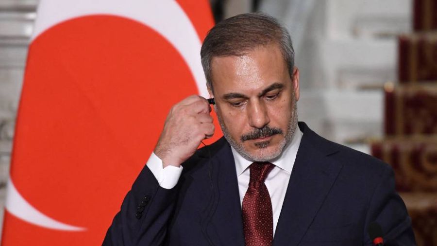 Au Caire, le chef de la diplomatie turque fustige Israël