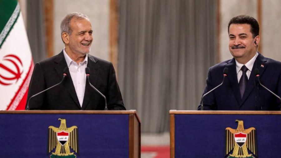 À Bagdad, le nouveau président iranien et son allié irakien affichent leur unité