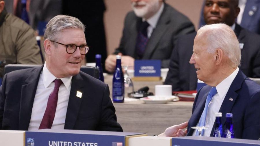 Biden et Starmer discutent des missiles longue portée pour l'Ukraine