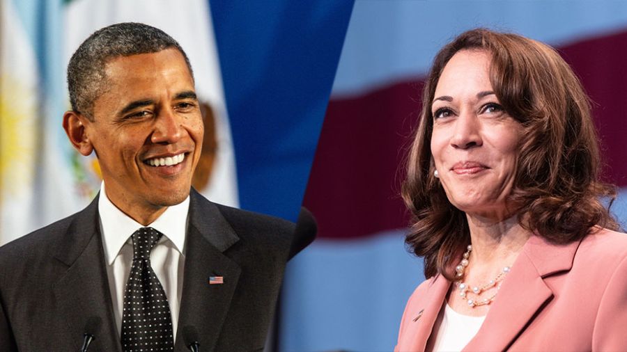 Harris, le choix d'Obama pour la présidentielle 2024